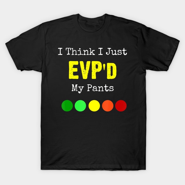 Ghost Hunting EVP Paranormal Spirit Funny Gift Men's T-Shirt by wcfrance4